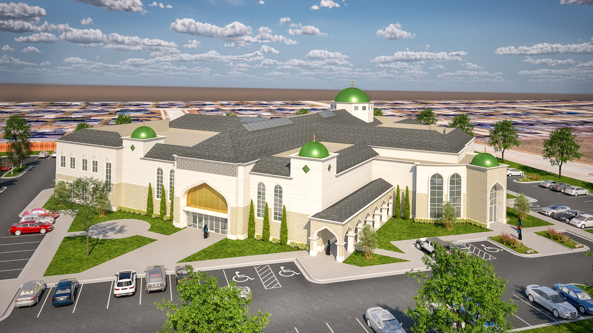 Main Prayer Hall Muṣallā Spots