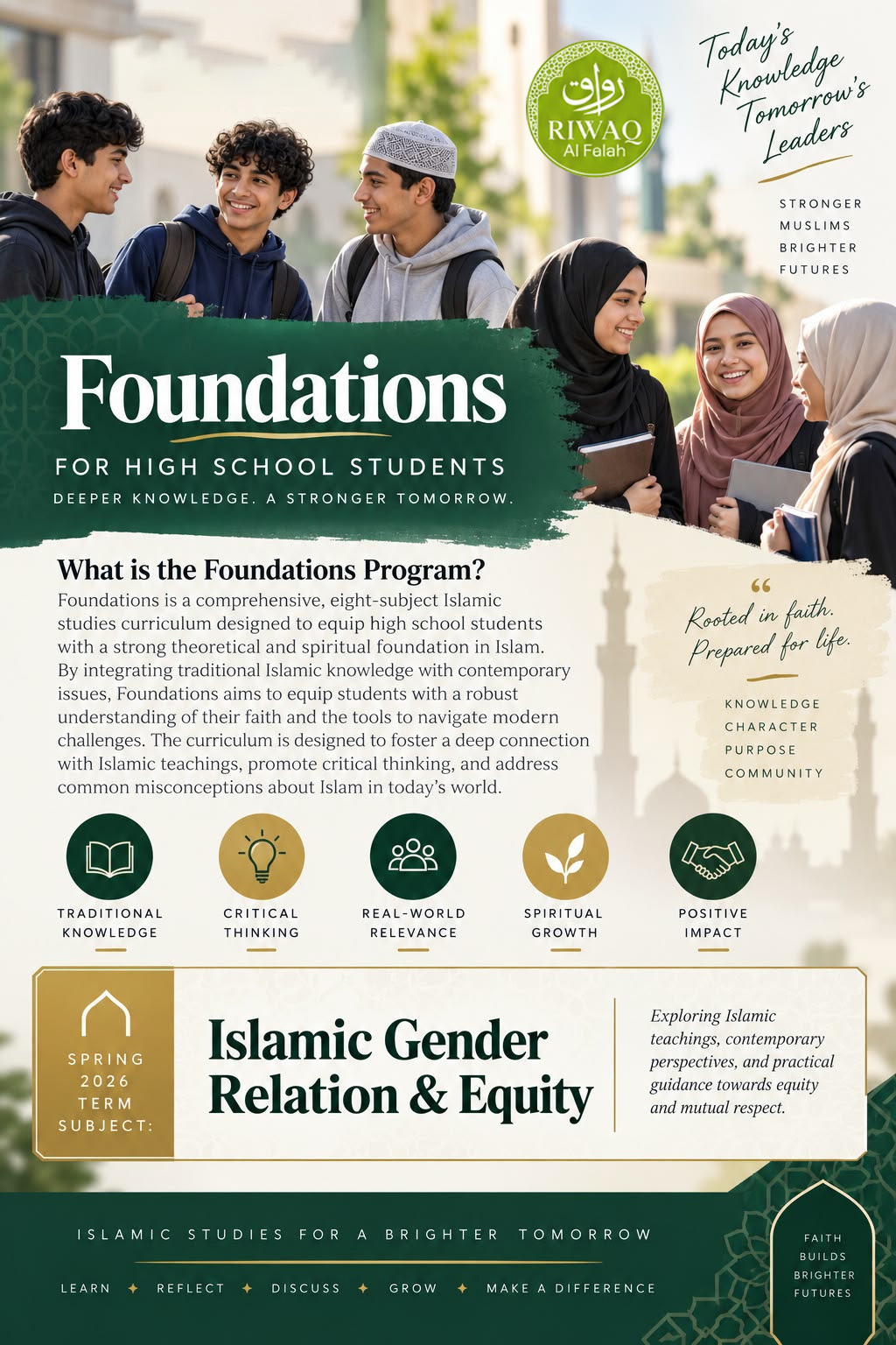 Foundations For High School Students