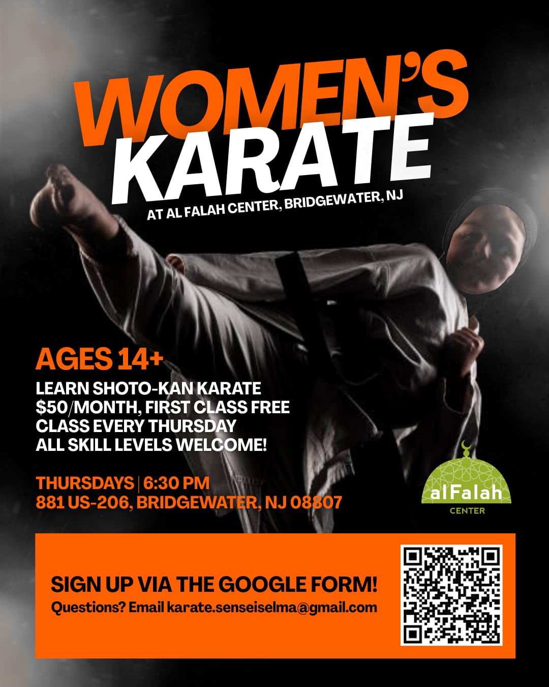 Women’s Shotokan Karate classes
