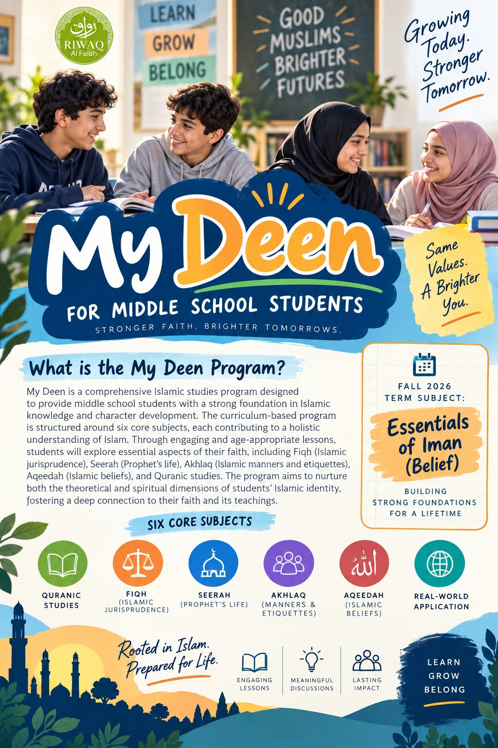 My Deen for Middle School Students