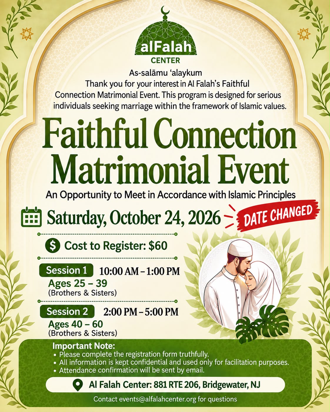 Faithful Connection Matrimonial Event